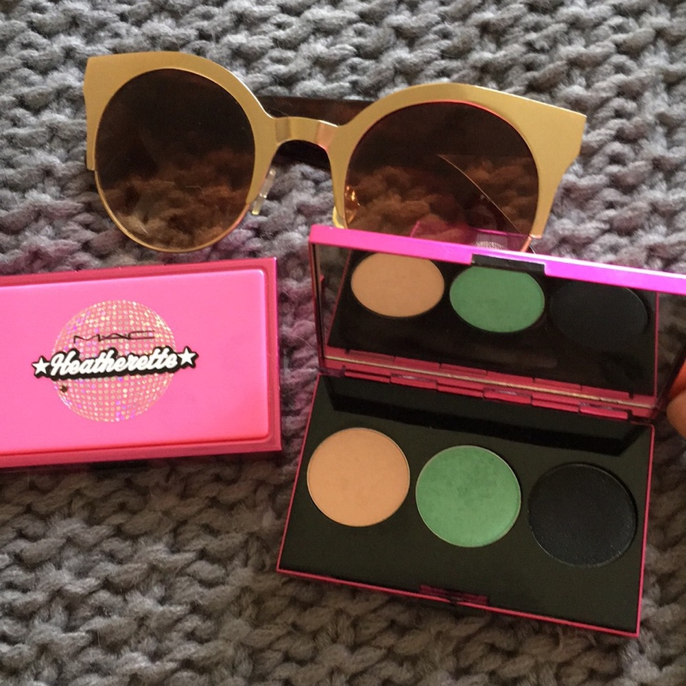 MAC heatherette eyeshadow palette